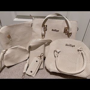 Mei&ge 6 in 1 tote hadbags purse